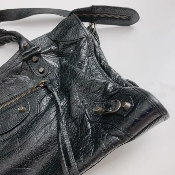 💯NEW & Authentic Balenciaga Neo Cagole City Lambskin Leather Tote Bag‼️ - Picture 7 of 14